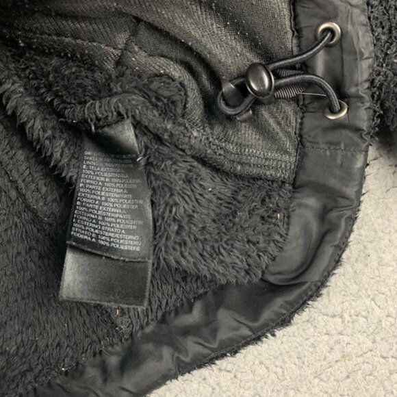 The North Face Women's Jacket Black Fleece Pullover Full Zip Up Pockets Size S - Picture 10 of 16
